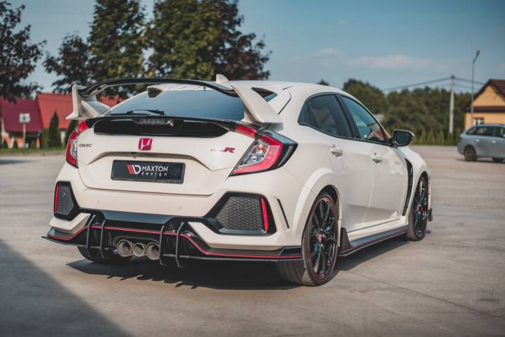 Racing Durability Rear Valance V.2 Honda Civic X Type R - immagine 5