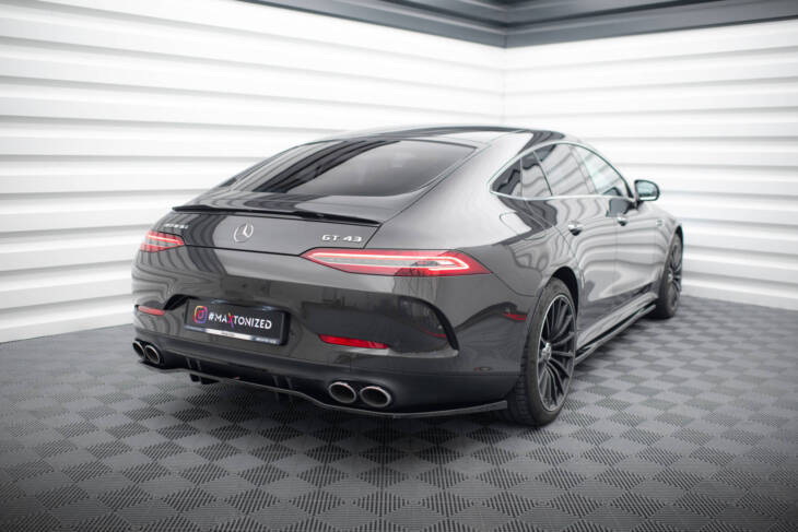 Central Rear Splitter (with vertical bars) Mercedes-AMG 53 4 Door Coupe - immagine 2