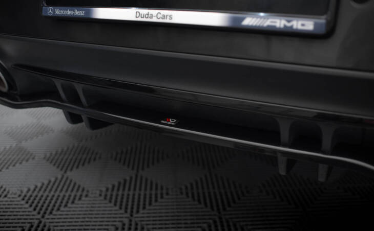 Central Rear Splitter (with vertical bars) Mercedes-AMG 53 4 Door Coupe - immagine 3