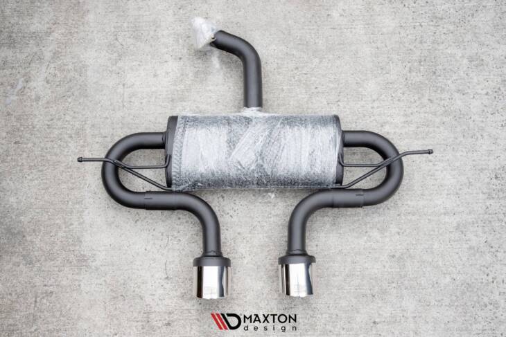 Rear Valance (R32 LOOK) with Exhaust VW Golf 8 - immagine 7