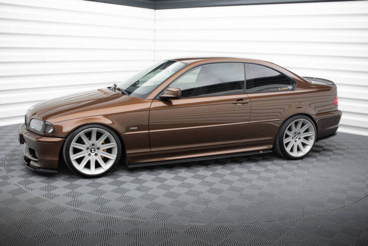 SIDE SKIRTS DIFFUSERS V.1 for BMW 3 E46 MPACK COUPE - immagine 2