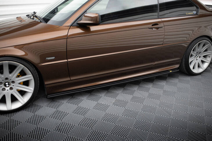 SIDE SKIRTS DIFFUSERS V.1 for BMW 3 E46 MPACK COUPE - immagine 3