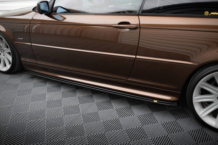 SIDE SKIRTS DIFFUSERS V.1 for BMW 3 E46 MPACK COUPE - immagine 4