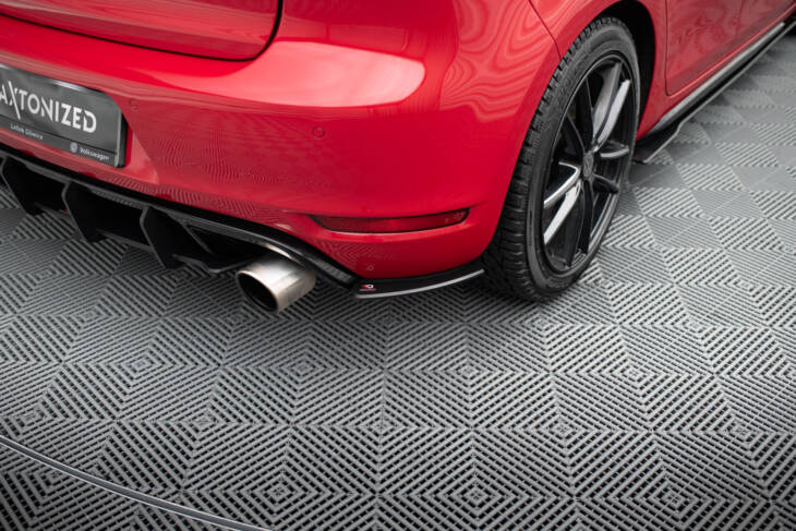 Racing Durability Rear Side Splitters Volkswagen Golf GTI Mk6 - immagine 3