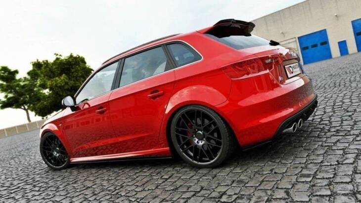Spoiler Cap Audi S3 / A3 S-Line 8V / 8V FL Hatchback / Sportback - immagine 2