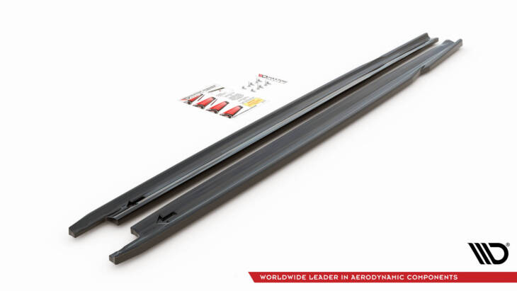 Side Skirts Diffusers V.1 Skoda Octavia RS Mk4 - immagine 2