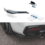 Racing Durability Rear Side Splitters V.3 + Flaps for BMW 1 F20 M140i