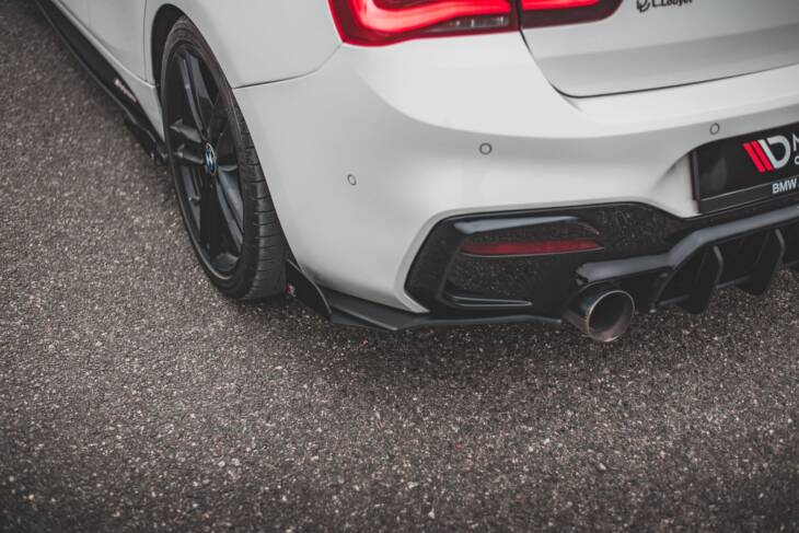 Racing Durability Rear Side Splitters V.3 + Flaps for BMW 1 F20 M140i - immagine 4