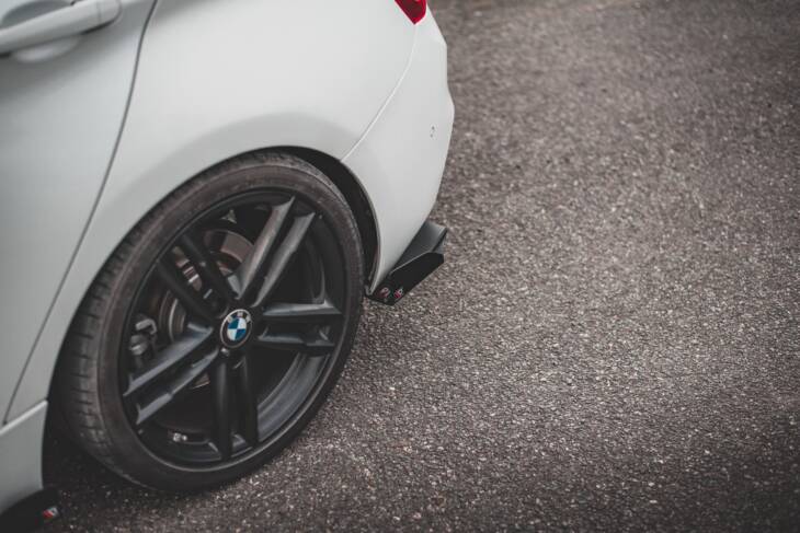 Racing Durability Rear Side Splitters V.3 + Flaps for BMW 1 F20 M140i - immagine 5