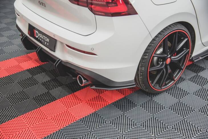Racing Durability Rear Side Splitters Volkswagen Golf GTI / GTE Mk8 - immagine 2