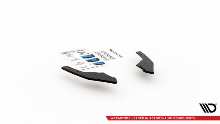 Racing Durability Rear Side Splitters Volkswagen Golf GTI / GTE Mk8 - immagine 5