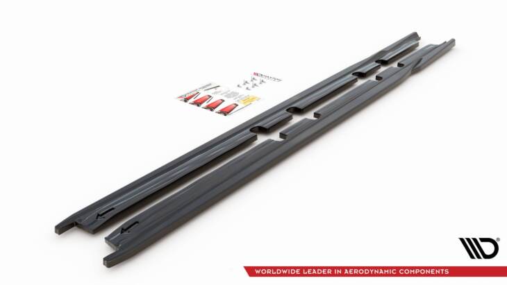 Side Skirts Diffusers V.1 Seat Leon FR Mk4 / Cupra Leon - immagine 5