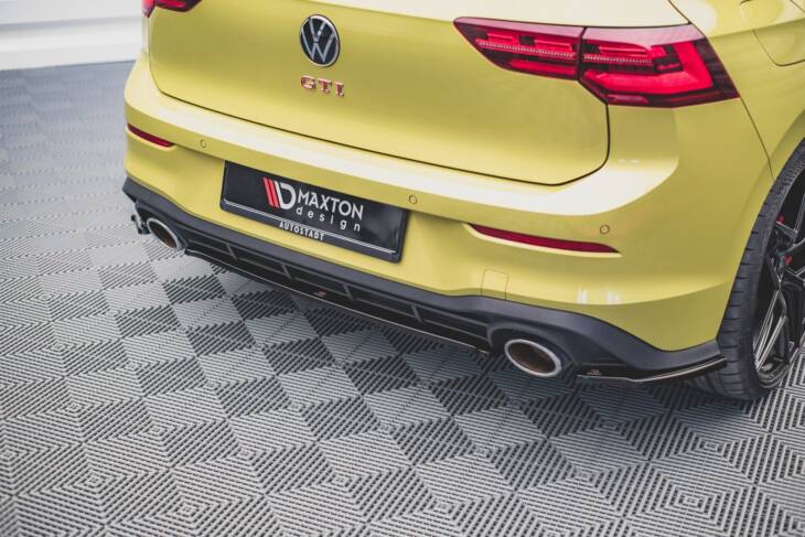Central Rear Splitter Volkswagen Golf 8 GTI Clubsport - immagine 3