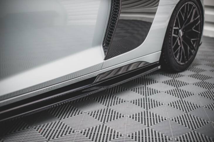 Side Skirts Diffusers Audi R8 Mk2 Facelift - immagine 3