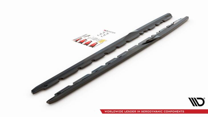 Side Skirts Diffusers Audi R8 Mk2 Facelift - immagine 7
