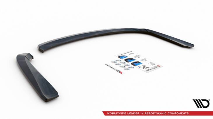 Rear Side Splitters Mistubishi Lancer Sportback Mk8 - immagine 5