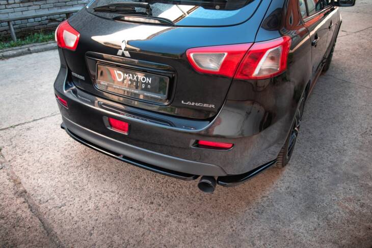 Rear Side Splitters Mistubishi Lancer Sportback Mk8 - immagine 2