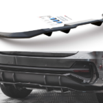 Central Rear Splitter (with vertical bars) Audi Q3 Sportback S-Line