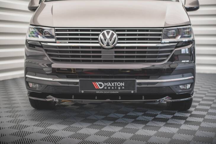 Front Splitter V.2 Volkswagen T6 Facelift - immagine 3