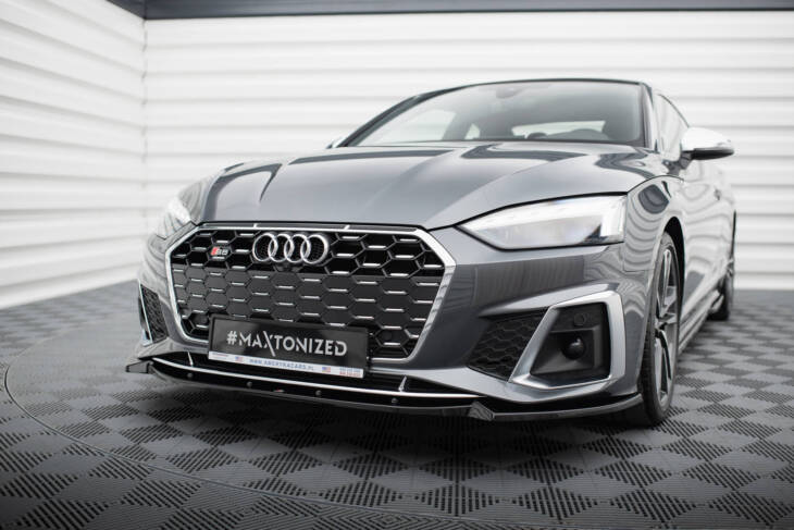 Front Splitter V.2 Audi S5 / A5 S-Line F5 Facelift - immagine 4