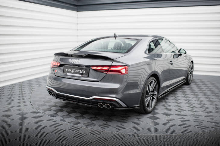 Rear Side Splitters for Audi S5 Sportback F5 Facelift - immagine 4