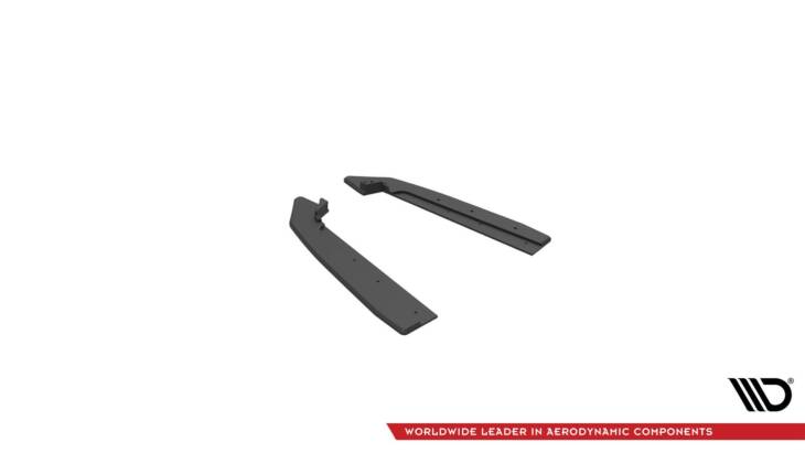 Street Pro Rear Side Splitters V.1 Ford Mustang GT Mk6 Facelift - immagine 4