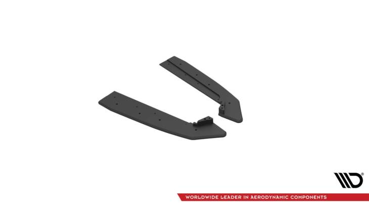 Street Pro Rear Side Splitters V.1 Ford Mustang GT Mk6 Facelift - immagine 5