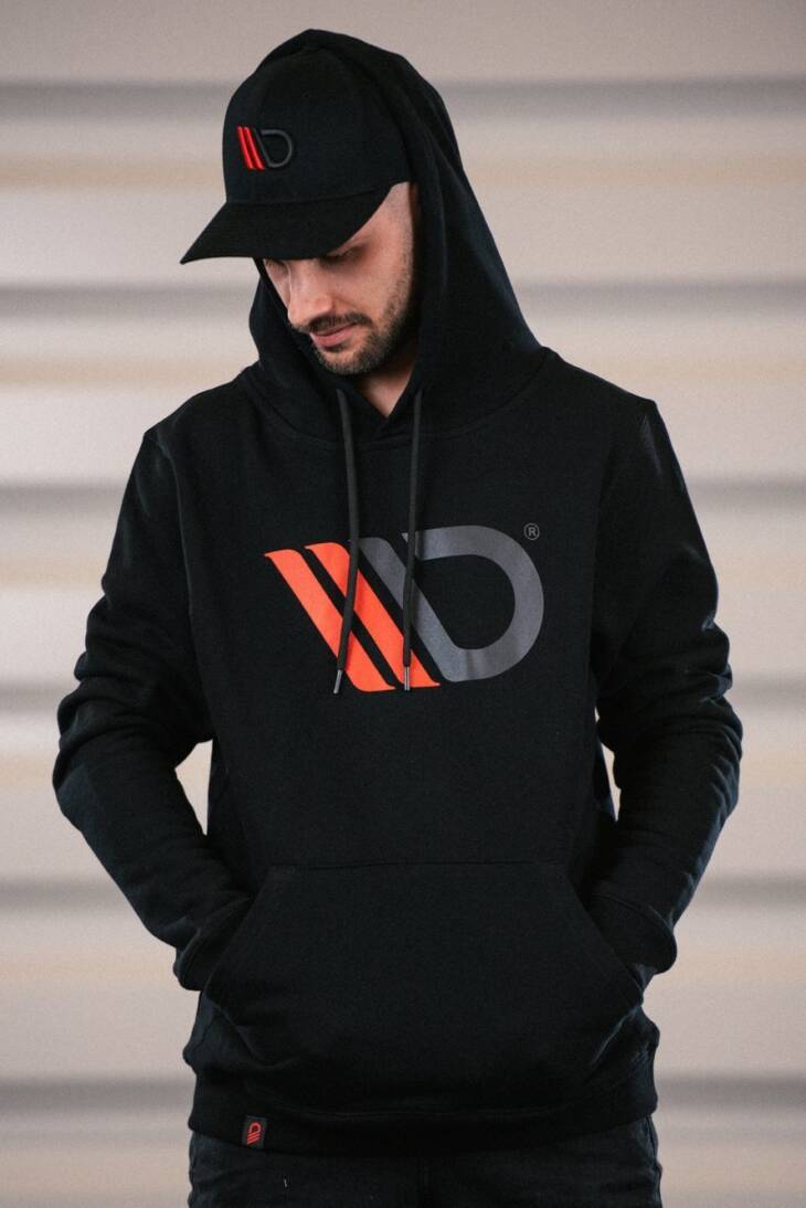 Mens Black hoodie - immagine 7