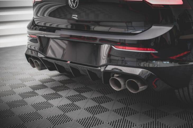 Rear Valance V.1 Volkswagen Golf R Mk8 - immagine 2