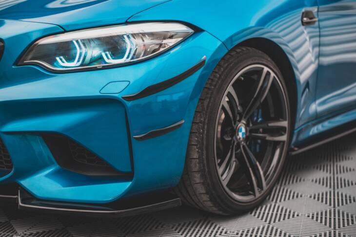 Front Bumper Wings (Canards) BMW M2 F87 - immagine 2