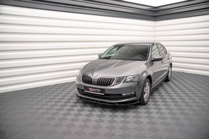 Front Splitter V.1 Skoda Octavia Mk3 Facelift - immagine 2