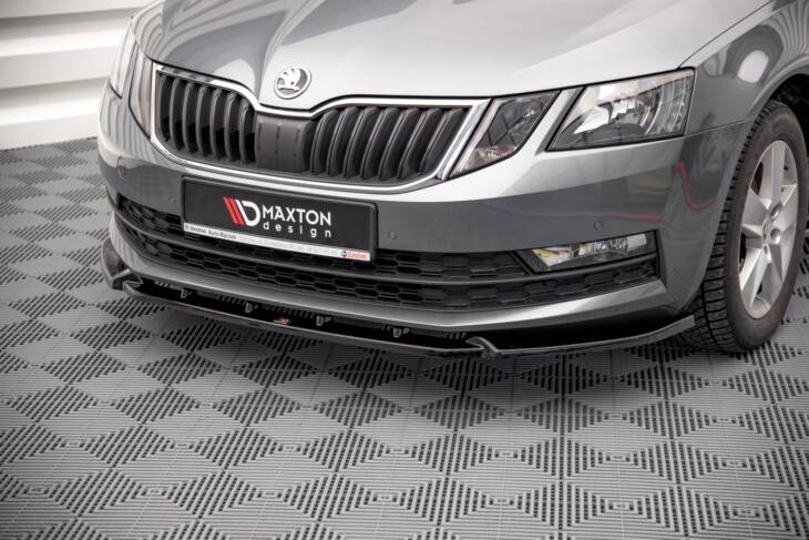 Front Splitter V.1 Skoda Octavia Mk3 Facelift - immagine 3