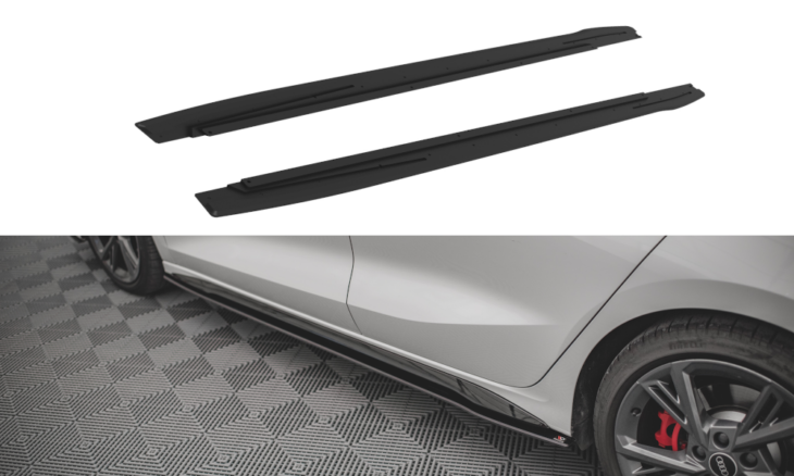 Street Pro Side Skirts Diffusers Audi S3 / A3 S-Line 8Y