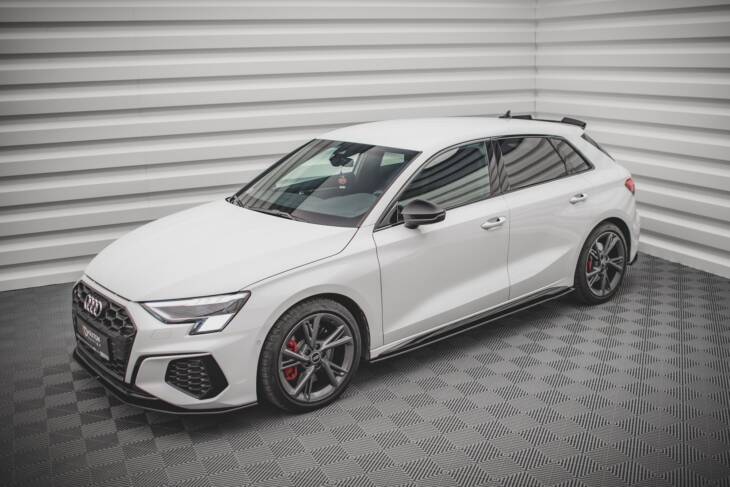 Street Pro Side Skirts Diffusers Audi S3 / A3 S-Line 8Y - immagine 3
