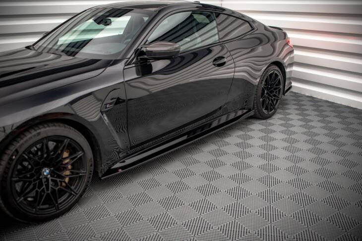 Side Skirts Diffusers V.1 BMW M4 G82 - immagine 2