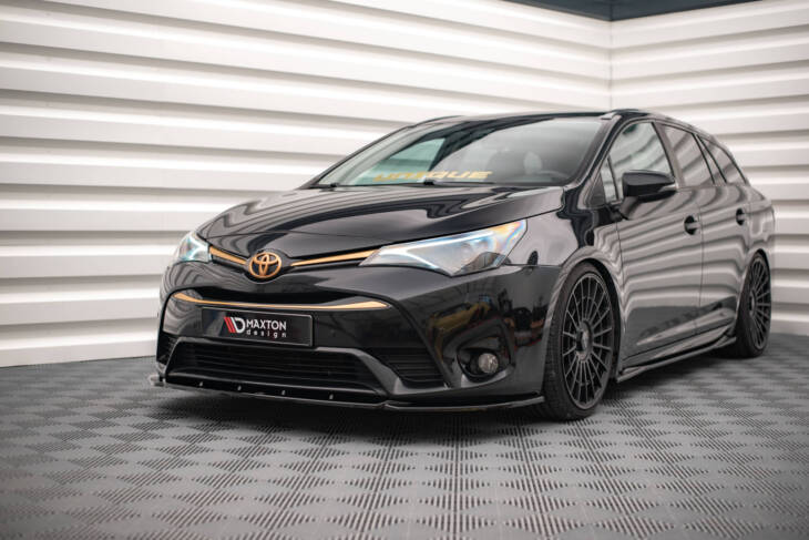 Front Splitter V.2 Toyota Avensis Mk3 Facelift - immagine 2
