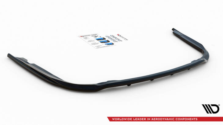 Central Rear Splitter (with vertical bars) Toyota Avensis Wagon Mk3 Facelift - immagine 4