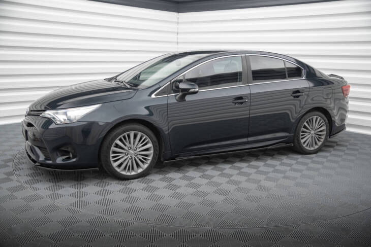 Side Skirts Diffusers Toyota Avensis Mk3 Facelift - immagine 2