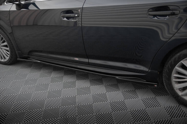 Side Skirts Diffusers Toyota Avensis Mk3 Facelift - immagine 4