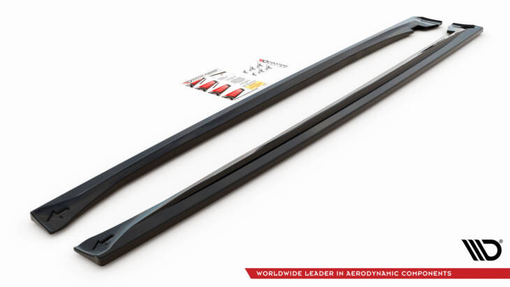 Side Skirts Diffusers Dodge Durango RT Mk3 - immagine 6