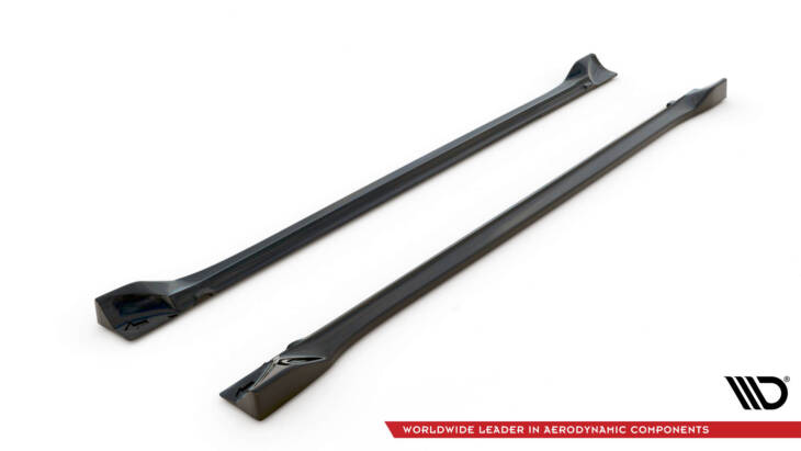 Side Skirts Diffusers Dodge Challenger SRT Hellcat Widebody Mk3 - immagine 4