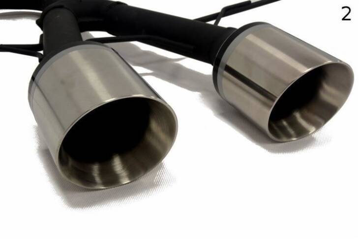 SPORTS EXHAUST TIPS VOLKSWAGEN GOLF 5, GOLF 6 AND SCIROCCO - immagine 2