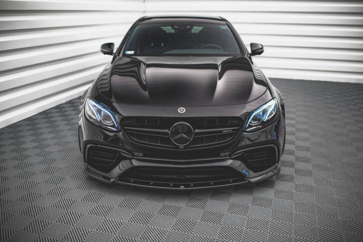 Front Splitter V.3 Mercedes-Benz E63 AMG Estate/Sedan S213/W213 - immagine 2