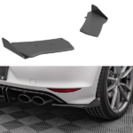 Street Pro Rear Side Splitters + Flaps Volkswagen Golf R Mk7