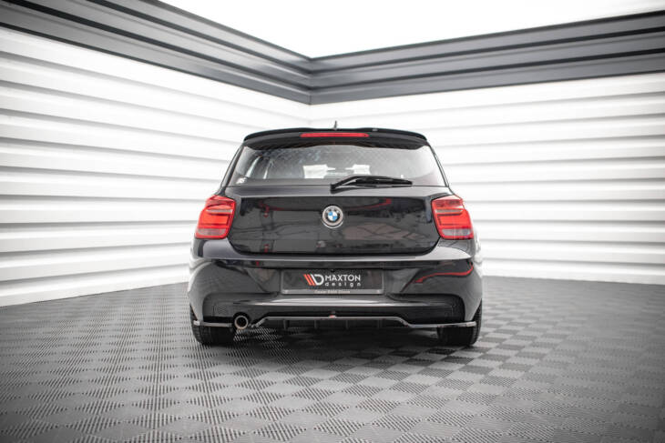Central Rear Splitter (with vertical bars) BMW 1 F20 - immagine 2