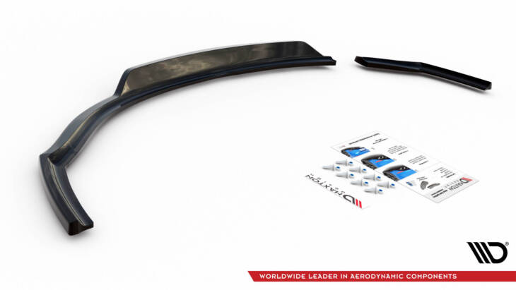 Central Rear Splitter (with vertical bars) BMW 1 F20 - immagine 6