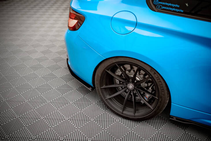 Street Pro Rear Side Splitters BMW M2 F87 - immagine 3