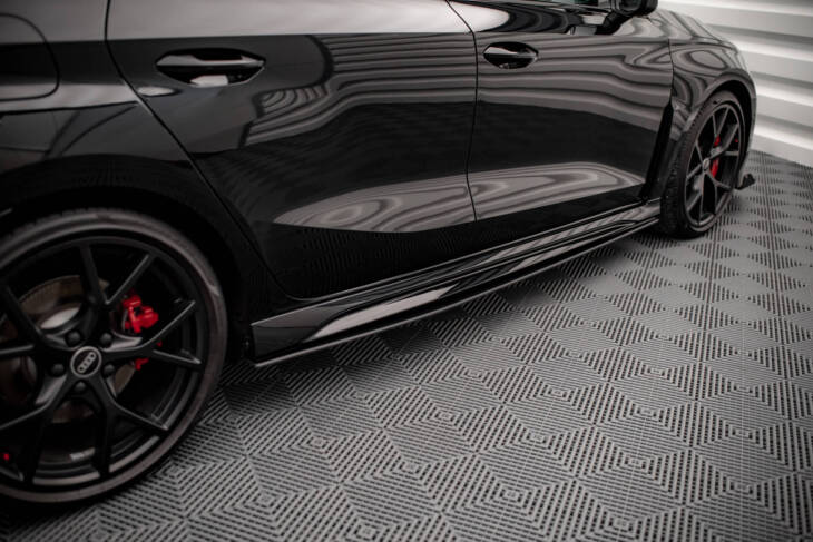 Street Pro Side Skirts Diffusers Audi RS3 Sportback 8Y - immagine 2