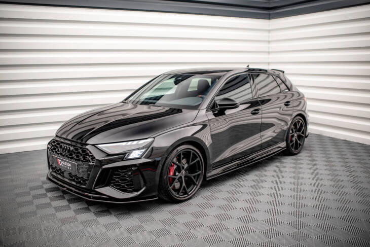 Street Pro Side Skirts Diffusers Audi RS3 Sportback 8Y - immagine 4