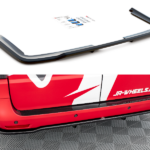 Central Rear Splitter (with vertical bars) Mercedes-Benz Vito W447 Facelift